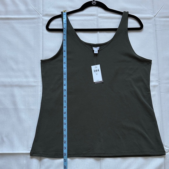 J. Jill Dark Green Tank Top - Picture 4 of 6